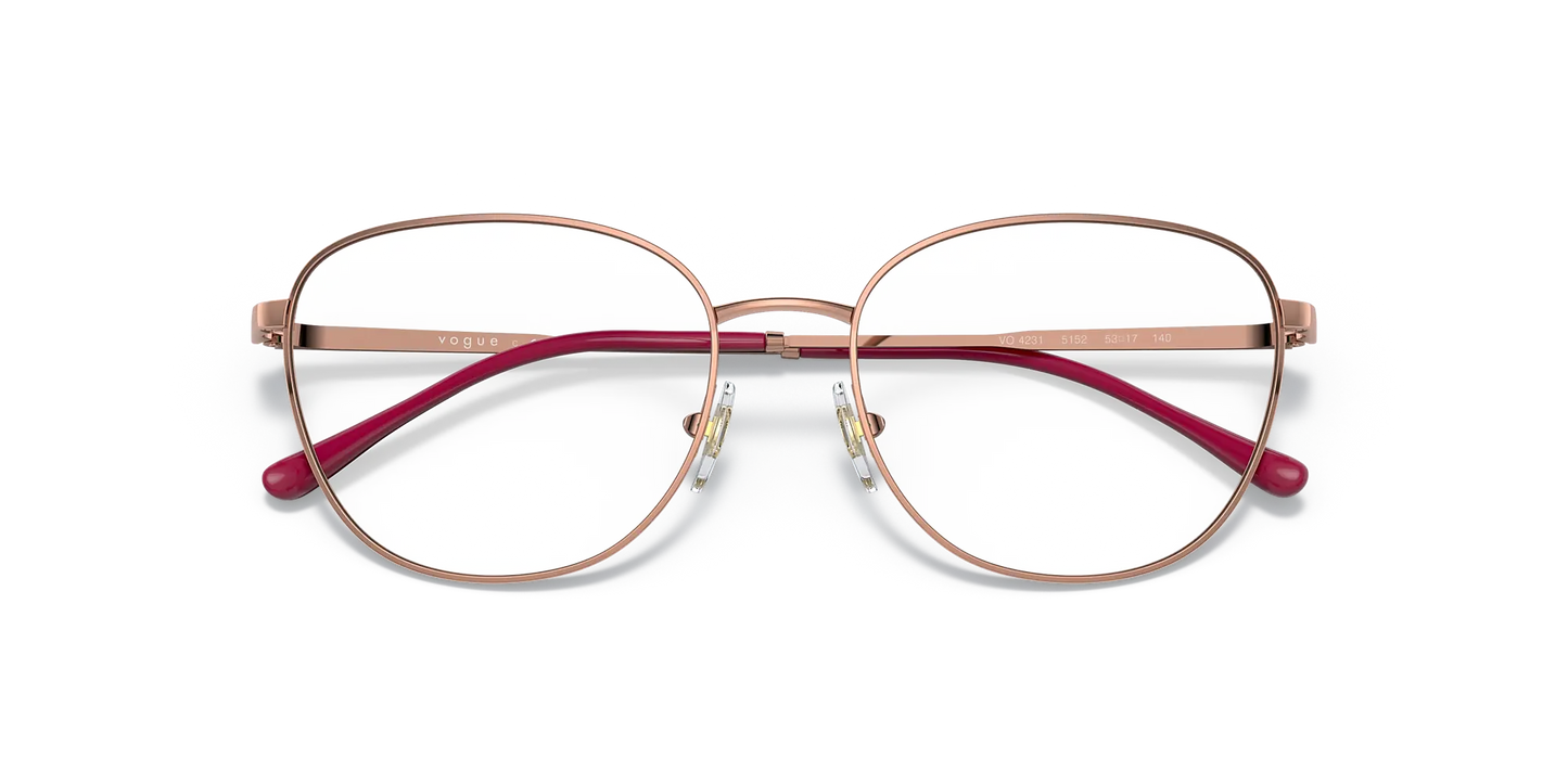 Vogue Eyewear - Modelo: 4231- Cor: Ouro Rosado Luxottica