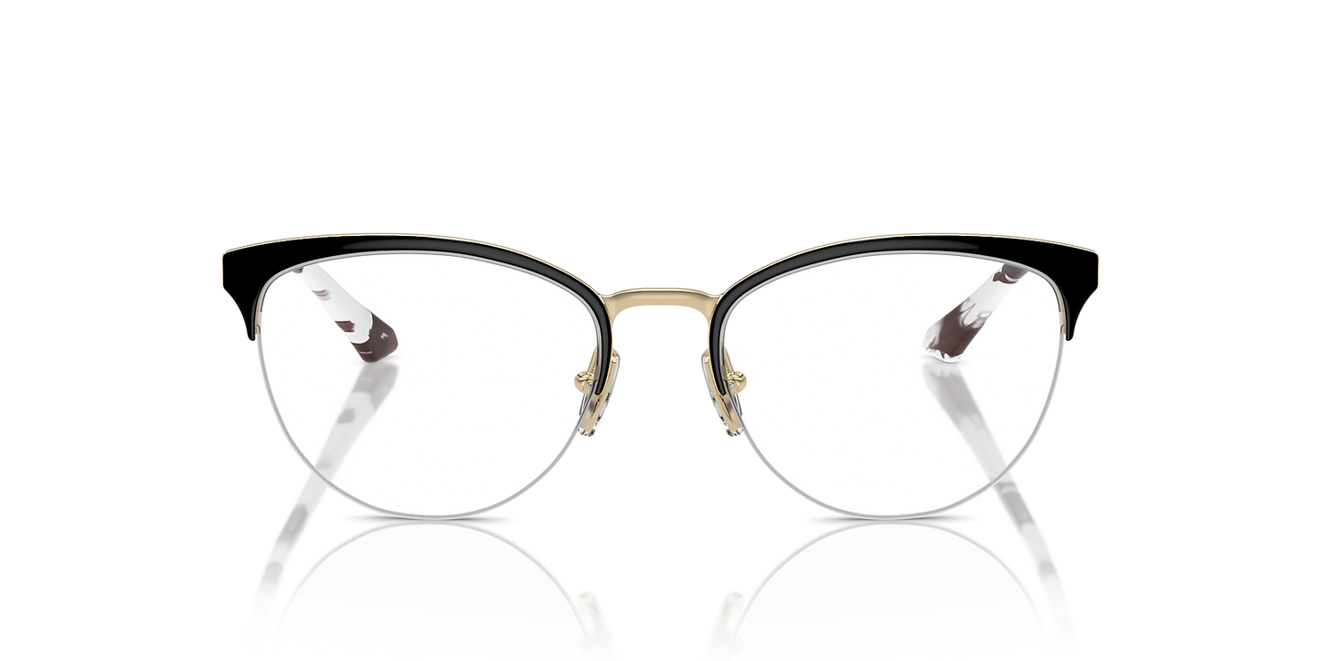 Vogue Eyewear - Modelo: 4304 - Cor: Preto/Ouro Luxottica