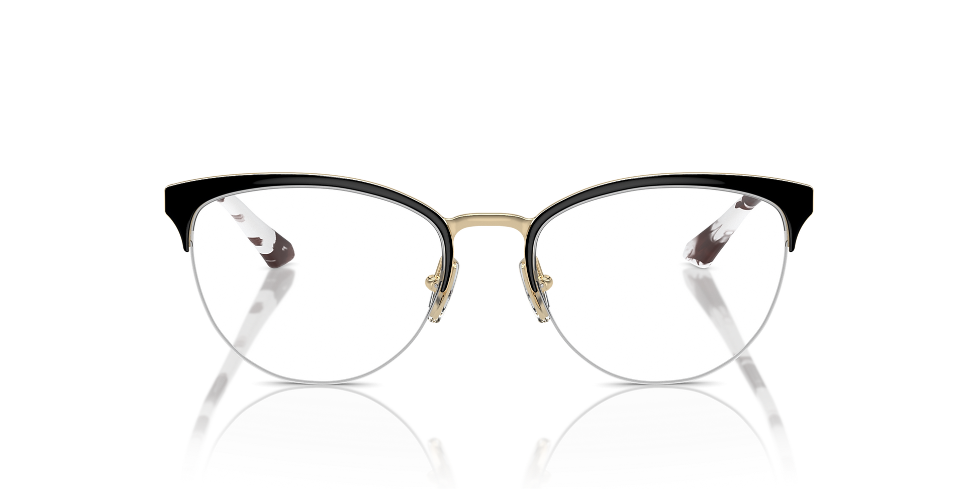 Vogue Eyewear - Modelo: 4304 - Cor: Preto/Ouro Luxottica