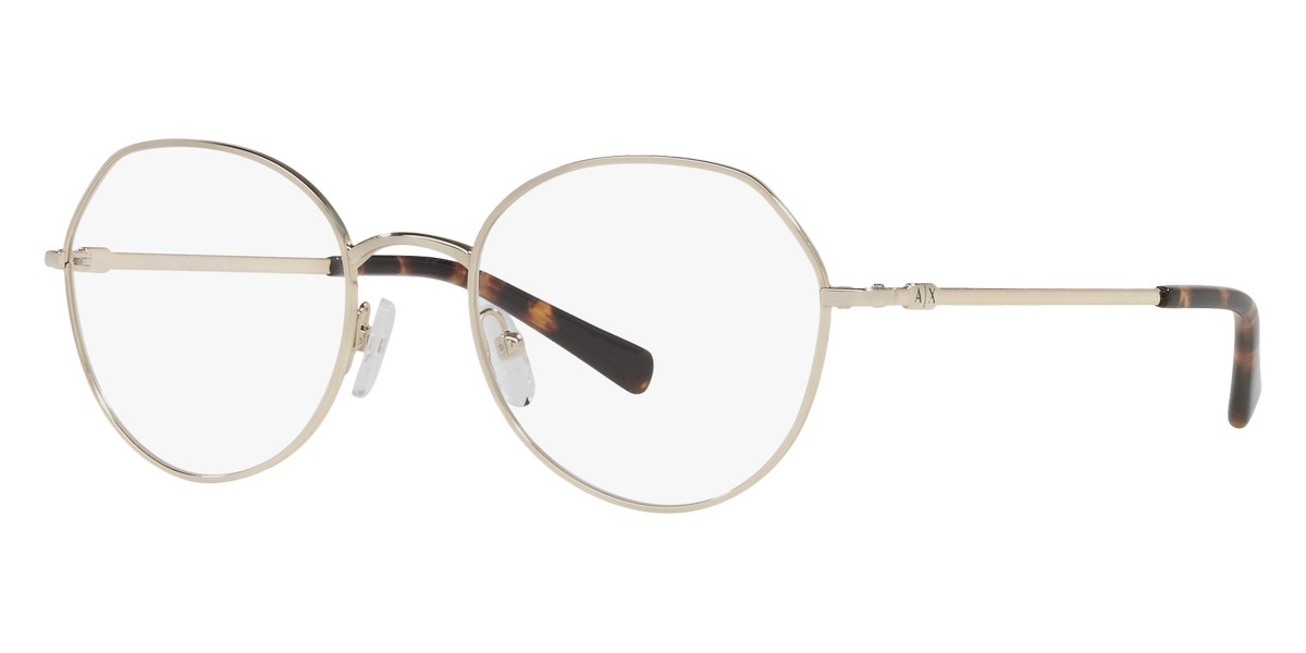 Armani Exchange - Modelo: 1048 - Cor: Ouro Claro Luxottica